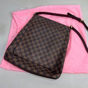 Louis Vuiton Damier Ebene Canvas Bag (Damage)